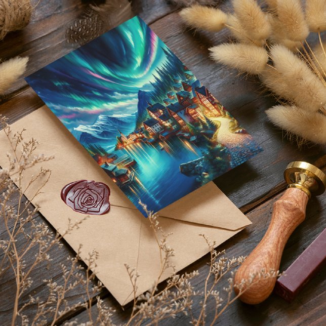 Postal Sinfonía nocturna: Serenidad del Lago (Subido por el creador)