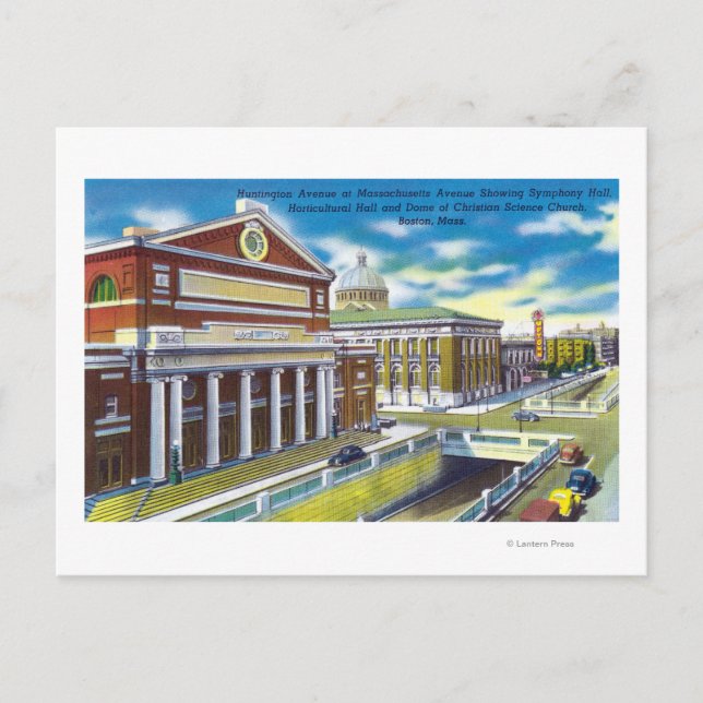 Postal Sinfonía, Salón Horticultural (Anverso)