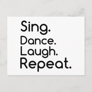 POSTAL SING DANCE REPETIR