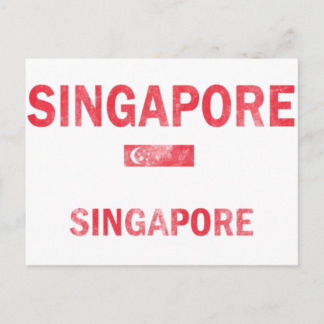 Postal Singapur: Diseños de Singapur (Anverso)