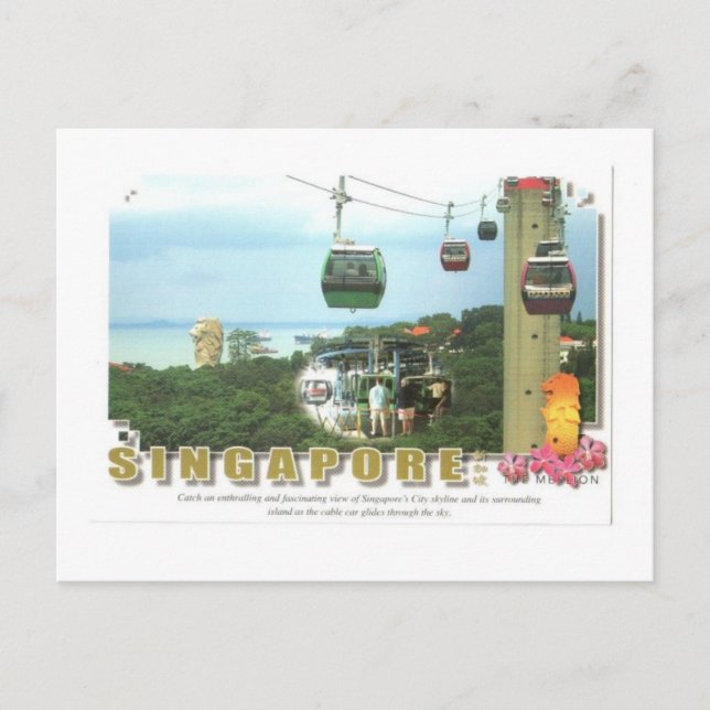 Postal Singapur Resort World Sentosa (Anverso)