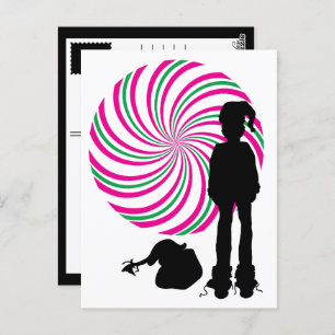 Postal siniestro santa