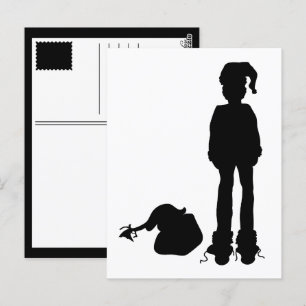 Postal siniestro santa