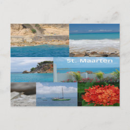 Postal Sint Maarten - Postcard de St. Martin