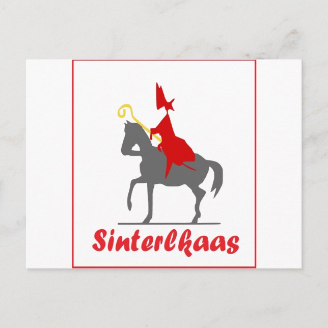 Postal Sinterklaas (Anverso)