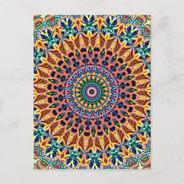 Postal Sintiéndose Groovy (Anverso)