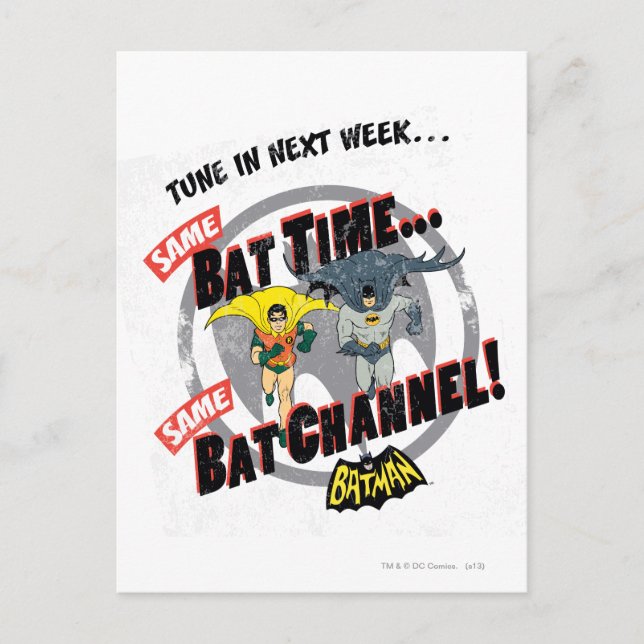 Postal Sintonizar en gráfico de la próxima semana (Anverso)