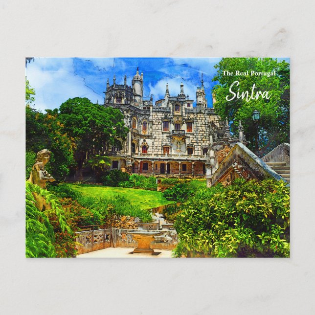 Postal Sintra - El Portugal Real (Anverso)