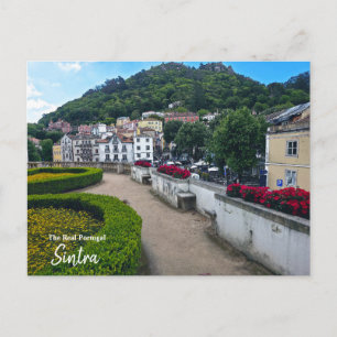 Postal Sintra en óleo - El Portugal Real