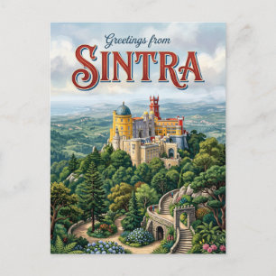 Postal Sintra Portugal