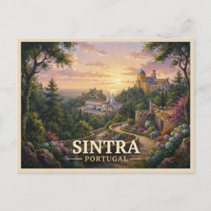 Postal Sintra Portugal Viajes