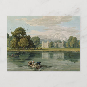 Postal Sion House, grabado por Robert Havell (1769-1832)