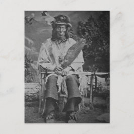 Postal Sioux Chief Medicine Bear Vintage
