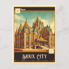 Postal Sioux City, Iowa | Vintage