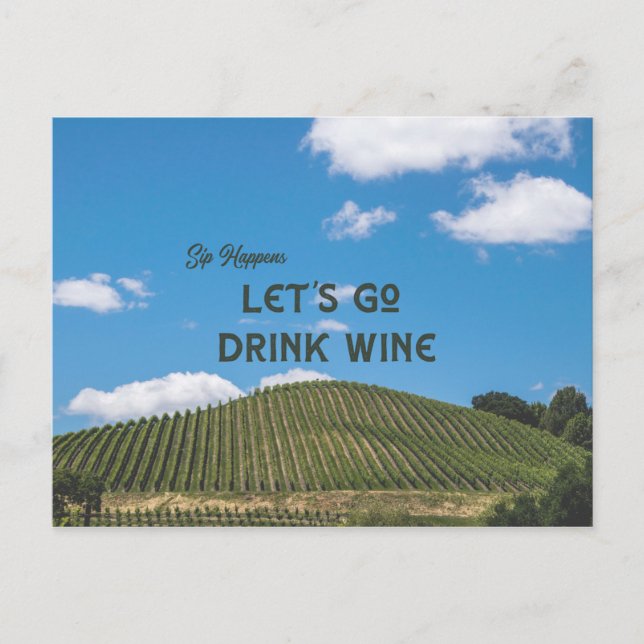 Postal Sip Happens (Anverso)