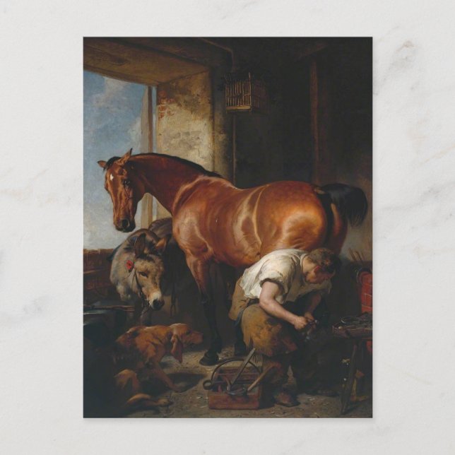 Postal Sir Edwin Henry Landseer | Herrando (Anverso)