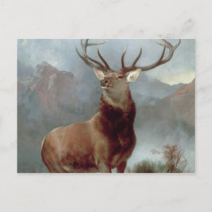 Postal Sir Edwin Landseer Monarca del Glen, 1851