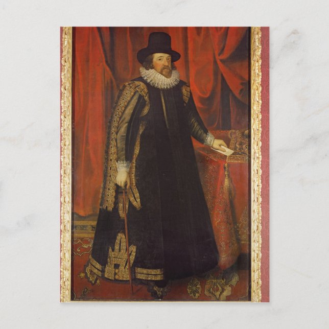 Postal Sir Francis Bacon Viscount of St. Albans (Anverso)