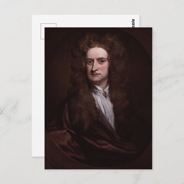 Postal Sir Issac Newton (Anverso / Reverso)