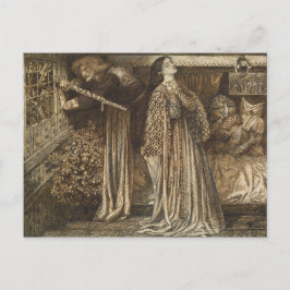 Postal Sir Launcelot en la Cámara de la Reina Dante Rosse