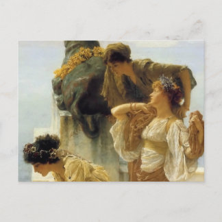 Postal Sir Lawrence Alma-Tadema Un Camino De Vantage