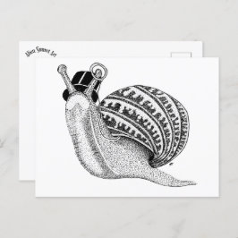 Postal Sir Peter the Snail