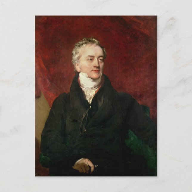 Postal Sir Thomas Young MD, FRS (Anverso)