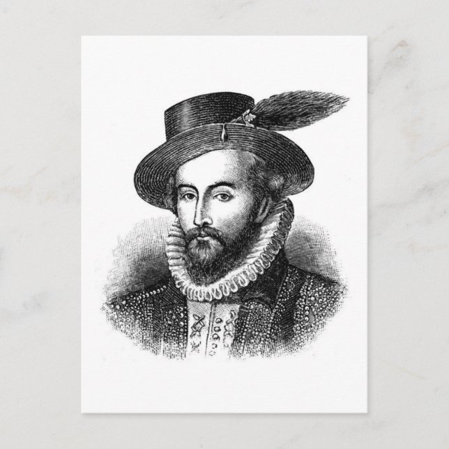 Postal sir-walter-raleigh (Anverso)