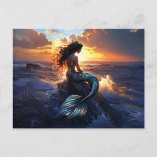 Postal Sirena de sol