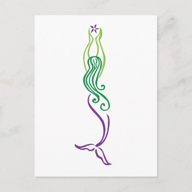 Postal Sirena de Starfish (Anverso)