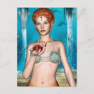 Postal Sirena del Océano