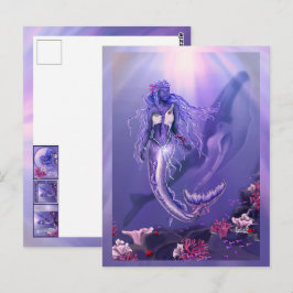Postal Sirena del Océano Púrpura