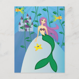 Postal Sirena linda