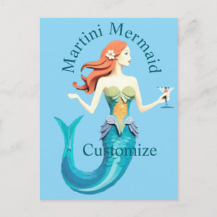 Postal Sirena Martini Thunder_Cove