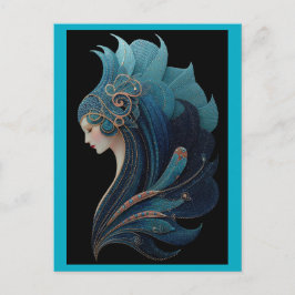POSTAL SIRENA NOIR #2