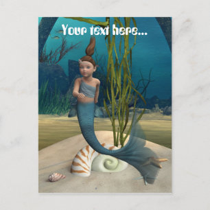 Postal Sirena Pequeña