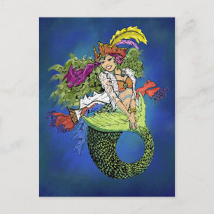 Postal Sirena pirata