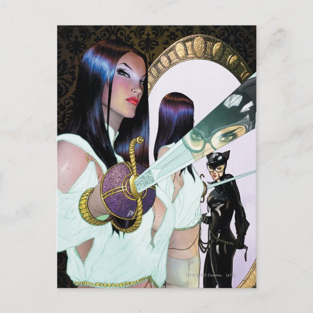 Postal Sirenas de Ciudad Gótica Cv16 (Anverso)