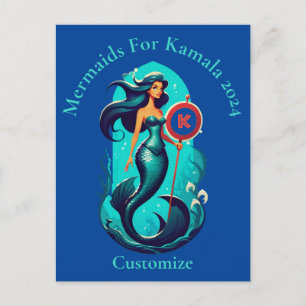 Postal Sirenas Para Kamala 2024 Thunder_Cove