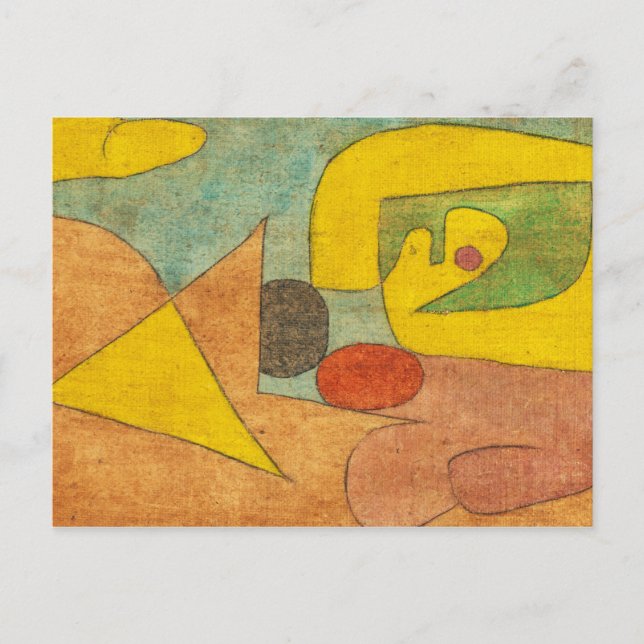 Postal Sirens Eggs, 1939 by Paul Klee (Anverso)