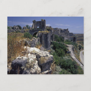Postal Siria, Castillo Marqab, Castillo Crusaders localiz