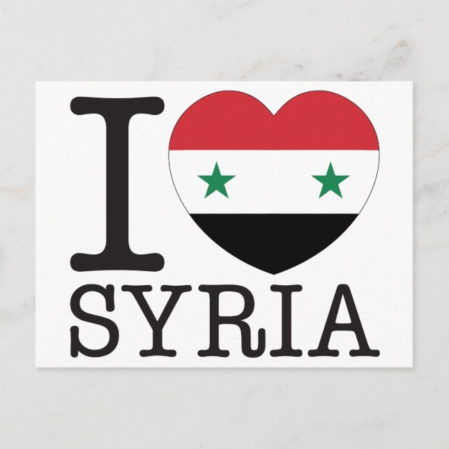 Postal Siria Love v2 (Anverso)