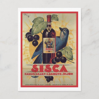 Postal Sisca Vintage Ad
