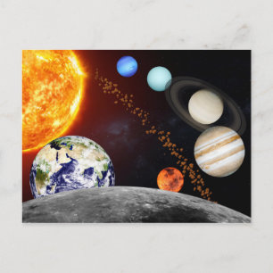 Postal Sistema solar