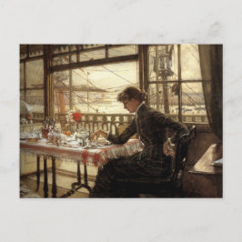 Postal Sitio con vistas al puerto