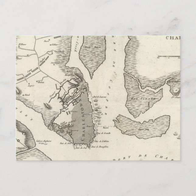 Postal Sitio de Charleston (Anverso)