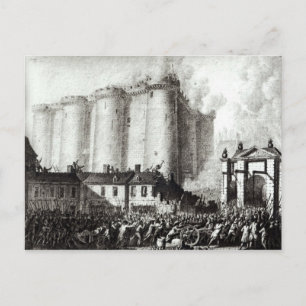 Postal Sitio de la Bastilla, 14 de julio de 1789