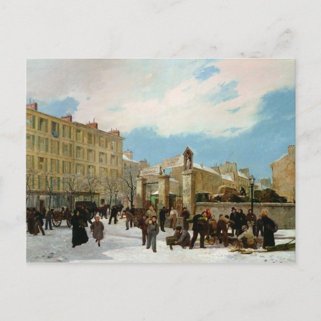 Postal Sitio de París (Anverso)