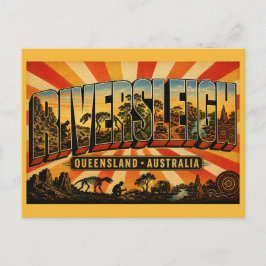 Postal Sitio fósil de Riversleigh Queensland Patrimonio M