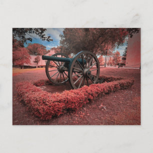 Postal Sitio histórico de la Guerra Civil en Milledgevill